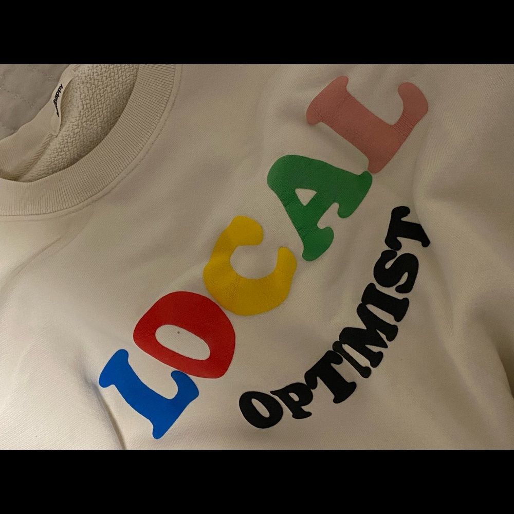 Local optimist limited edition madhappy sweatshirt
